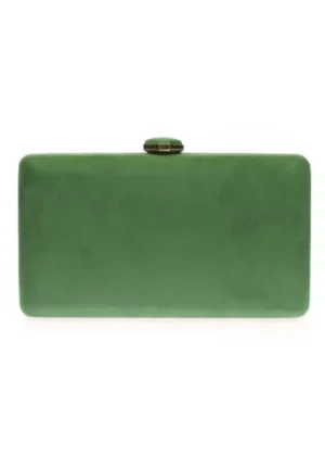 Bolso clutch fiesta de antelina
