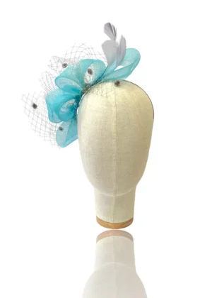 Tocado de boda Nora plumas