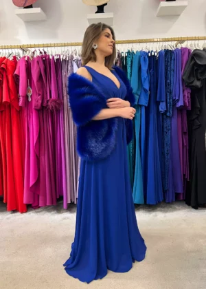 Mono de fiesta con sobrefalda