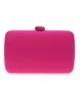 Bolso Clutch De Fiesta De Tela Malva