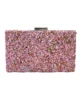 Bolso Clutch De Fiesta Con Piedras Doble Cara