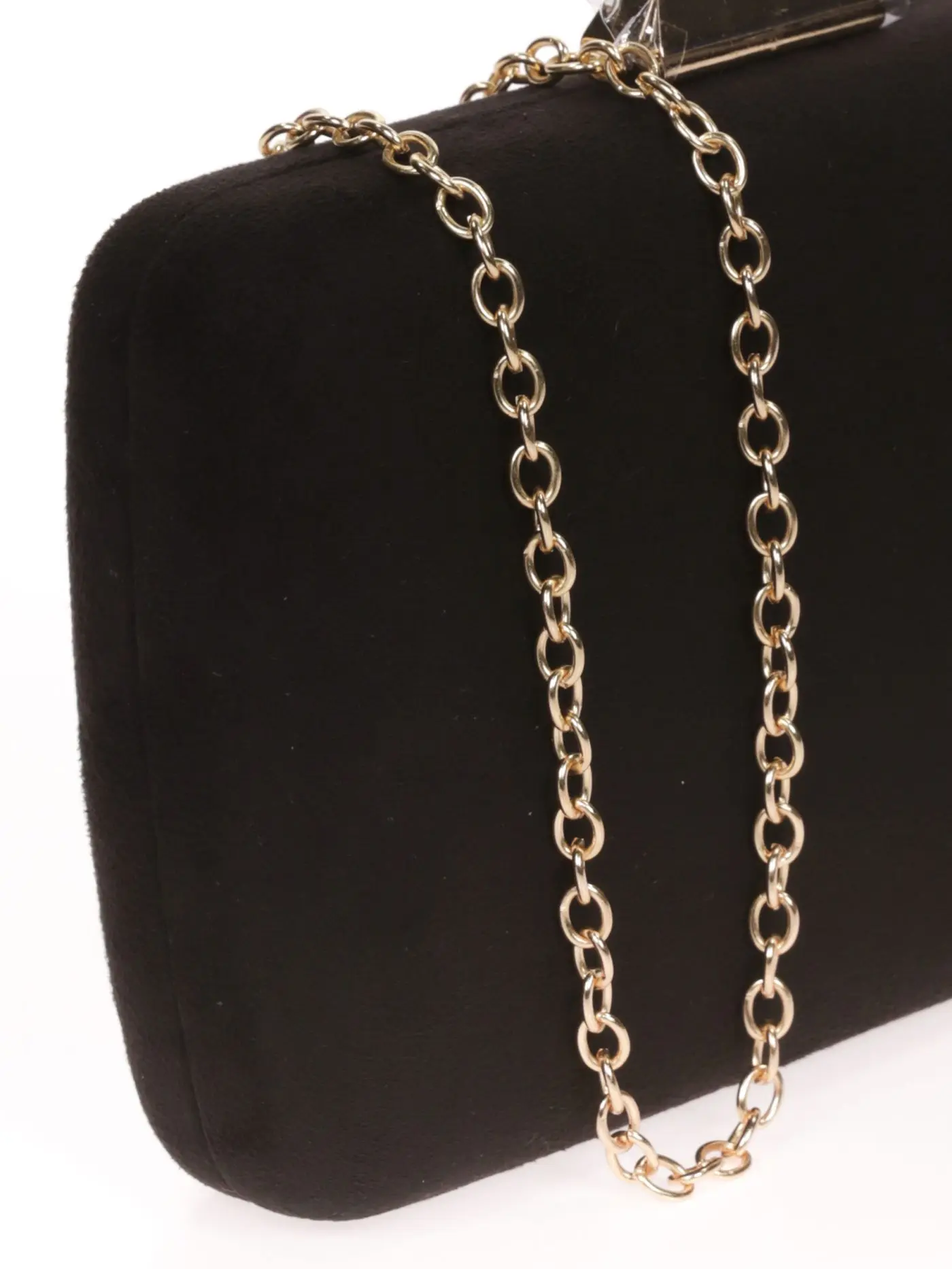 12592N_negro (2) Bolso clutch de antelina negro