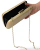 Bolso clutch dorado Bolso clutch dorado