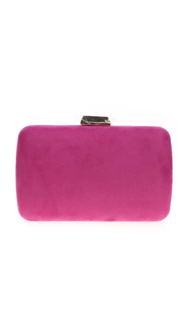 Bolso Clutch De Antelina Buganvilla