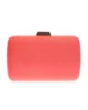 Bolso Clutch De Antelina Coral