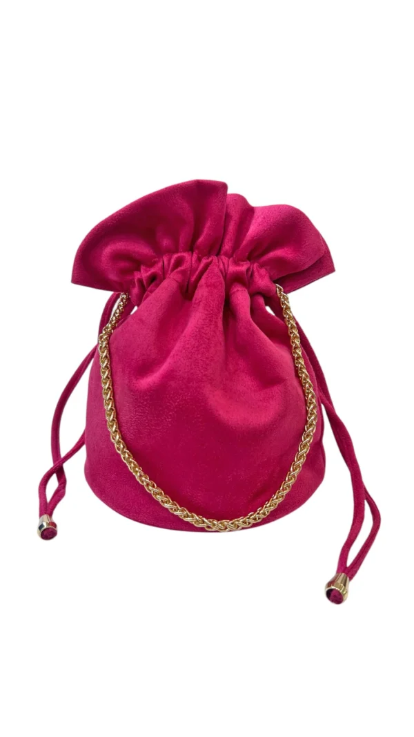 Bolso Bombonera De Antelina Fucsia