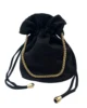 Bolso Bombonera De Antelina Negro