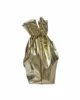 Bolso bombonera de polipiel dorado