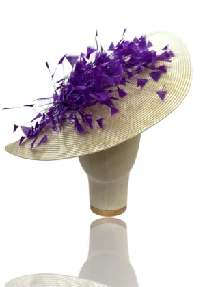 Pamela de boda Lauren violeta