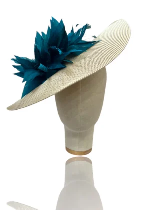 Pamela de boda Poppy verde pato