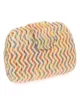 Bolso clutch de fiesta zig-zag multicolor