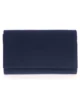 Bolso sobre de antelina rectangular azul marino