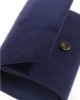 Bolso sobre de antelina rectangular azul marino
