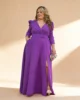 Vestido de fiesta largo morado Vestido de fiesta largo morado