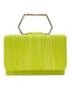 Bolso cuadrado lima con asa geométrica