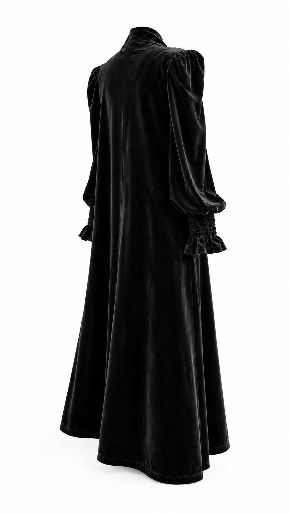 02650-negro (2) copia Abrigo de terciopelo negro