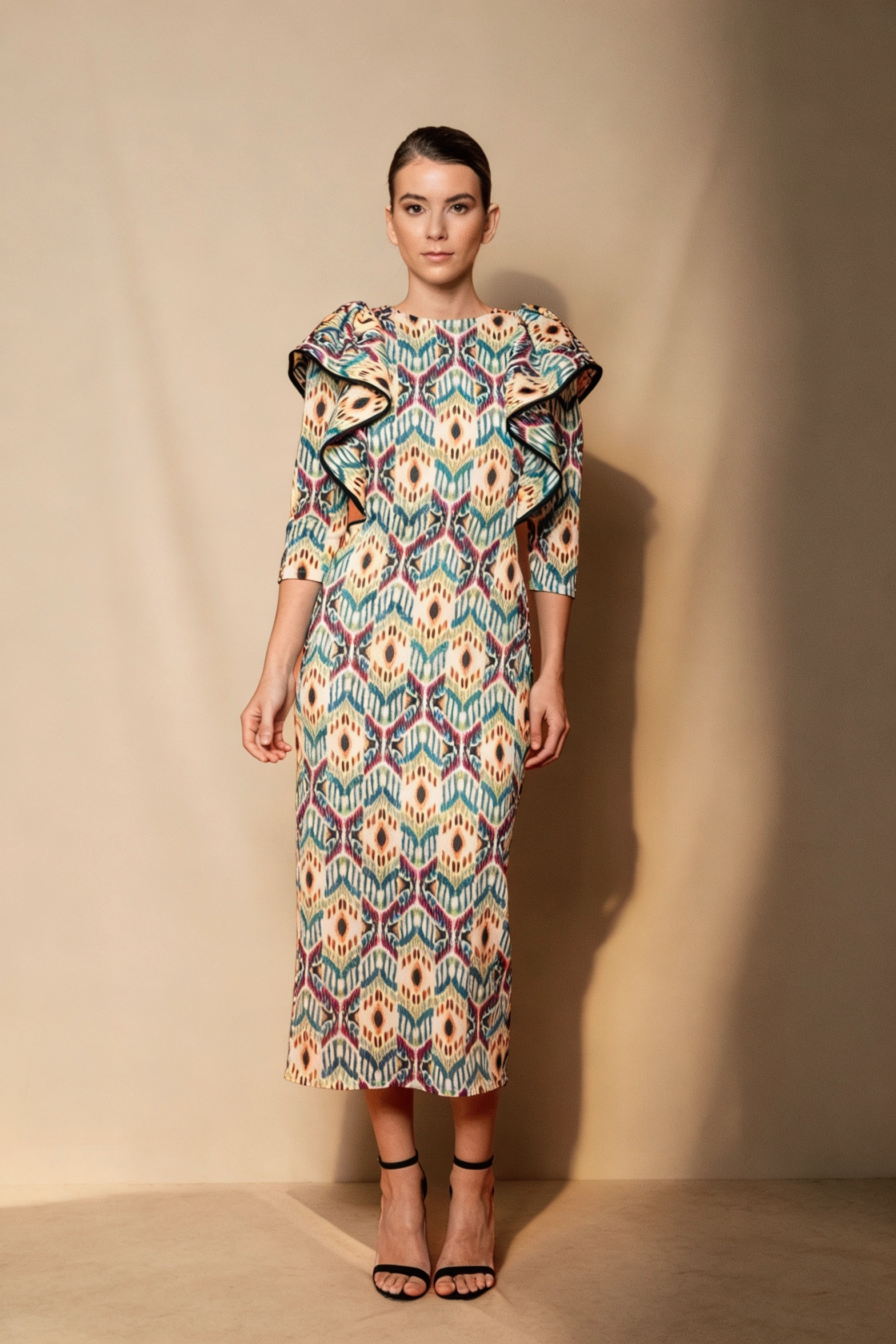 7597-1_1 copia Vestido midi estampado con espalda abierta
