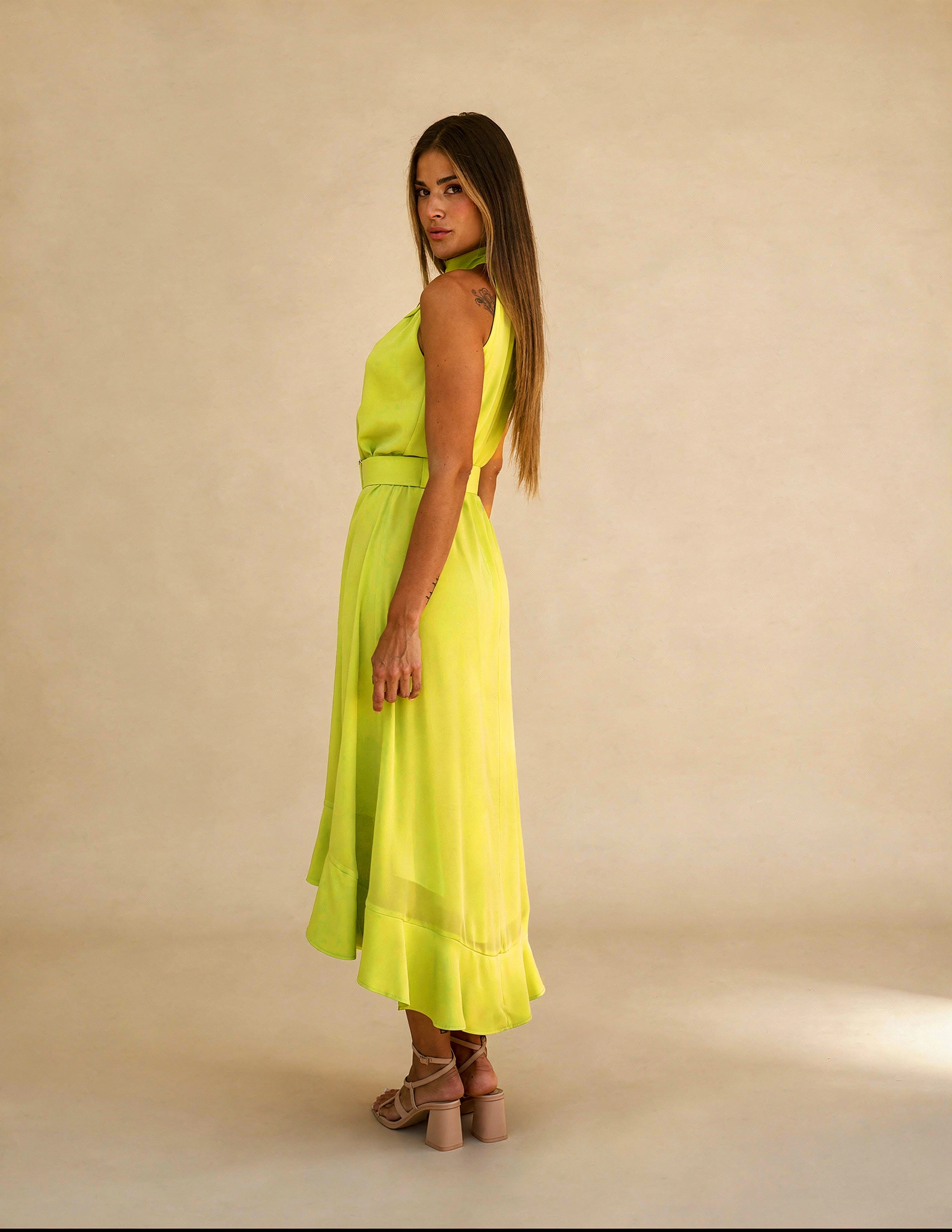 N116_LIMA1 copia Vestido midi halter de gasa lima