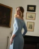Vestido azul cielo bardot Vestido azul cielo bardot