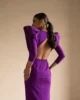 Vestido midi con volantes y espalda abierta Vestido midi con volantes y espalda abierta