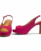 Zapato peep toe fucsia Zapato peep toe fucsia