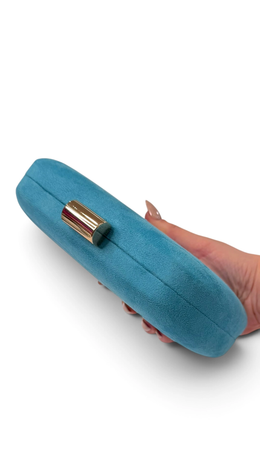 2110-37_turquesa (2) copia Bolso clutch redondeado turquesa de antelina