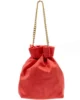 Bolso bombonera coral de antelina Bolso bombonera coral de antelina