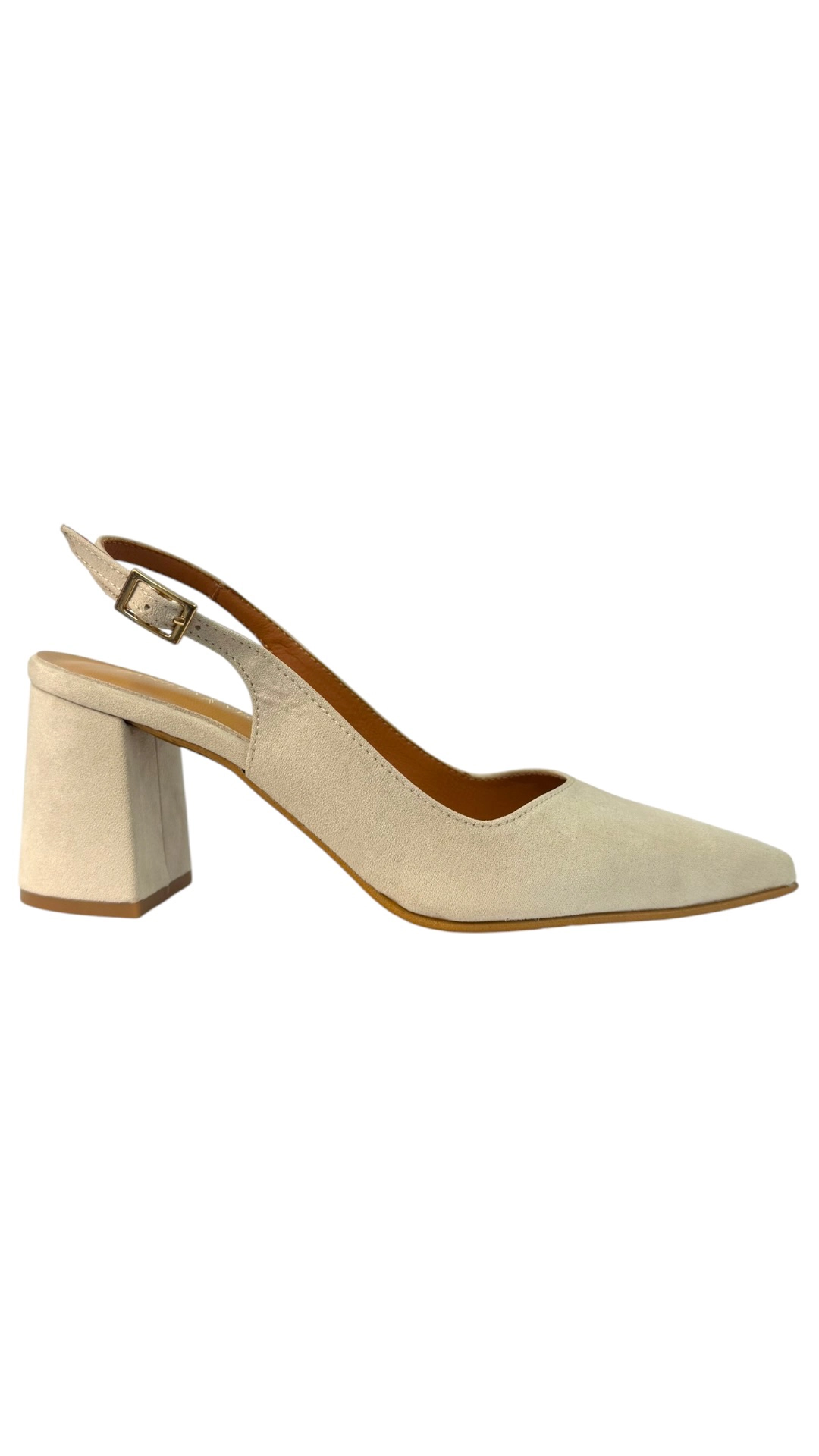2315CD_beige copia Zapato beige con tacón ancho bajo