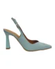 Zapato azul celeste con tacón alto Zapato azul celeste con tacón alto