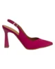 Zapato fucsia con tacón alto Zapato fucsia con tacón alto