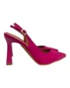 Zapato fucsia con tacón alto Zapato fucsia con tacón alto