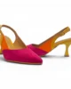 Zapato destalonado multicolor Zapato destalonado multicolor