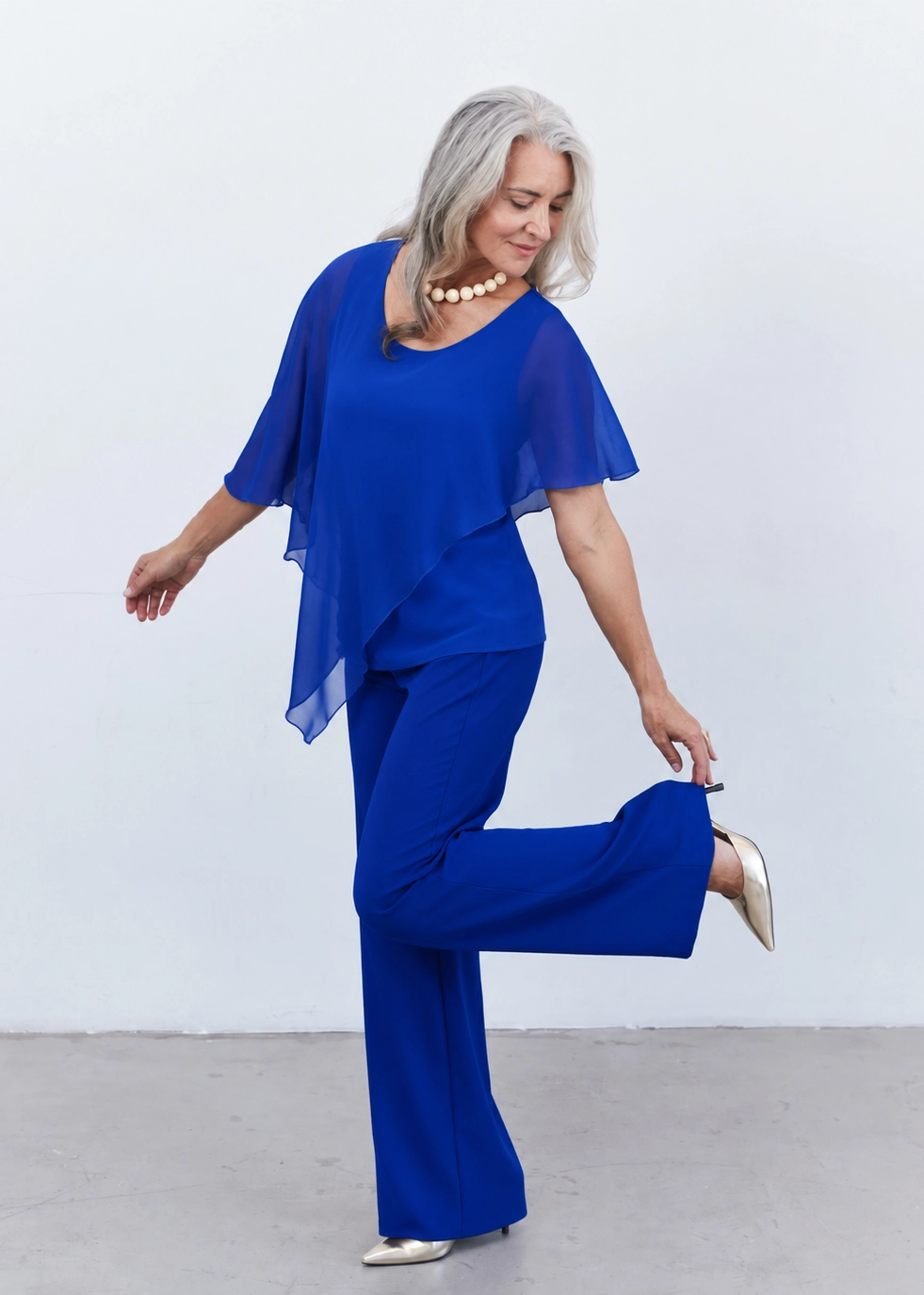 26176_azul1 copia Conjunto azul tinta de pantalón y blusa de gasa