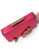 Clutch de polipiel carmesí metalizado Clutch de polipiel carmesí metalizado