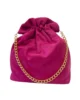 Bolso bombonera buganvilla de antelina Bolso bombonera buganvilla de antelina