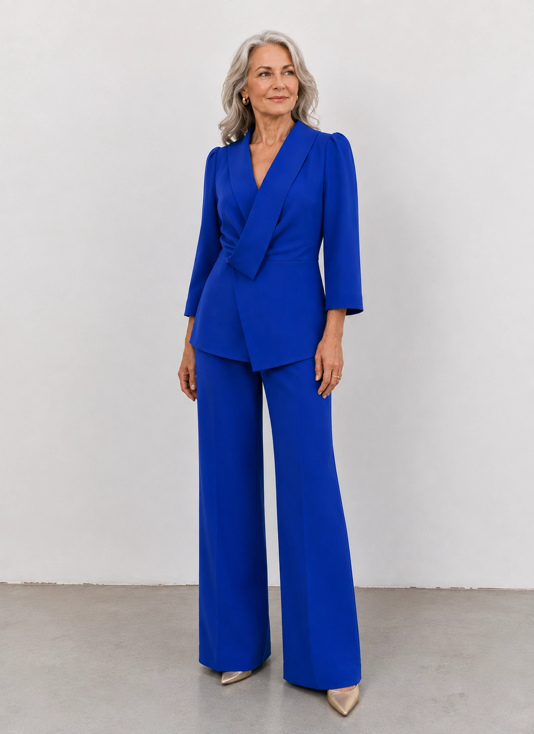 26513-azul (1) copia Conjunto de cuerpo cruzado azul klein con pantalón recto