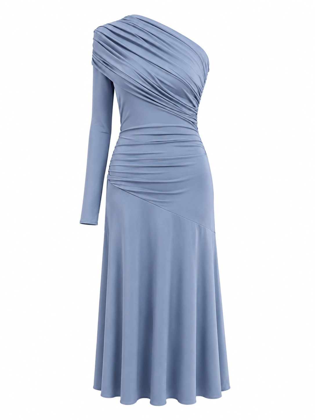 7753-azul (3) copia Vestido midi de punto de seda azul grisáceo asimétrico