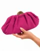 Bolso pochette buganvilla de antelina Bolso pochette buganvilla de antelina