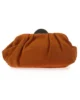 Bolso pochette teja de antelina Bolso pochette teja de antelina
