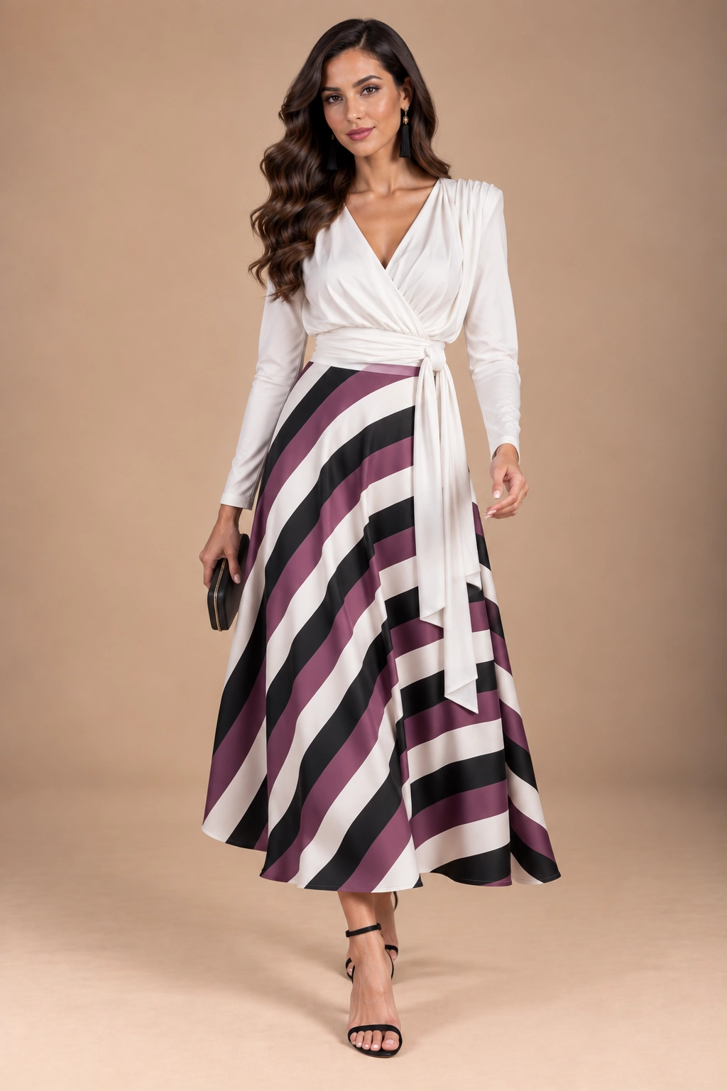 2613-3298-blanco (1) copia Conjunto blanco de falda midi estampada invitada boda